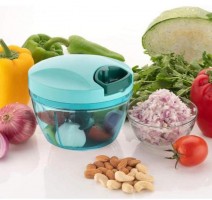 Manual Food Chopper, Compact & Powerful Hand Held Vegetable Chopper/Blender